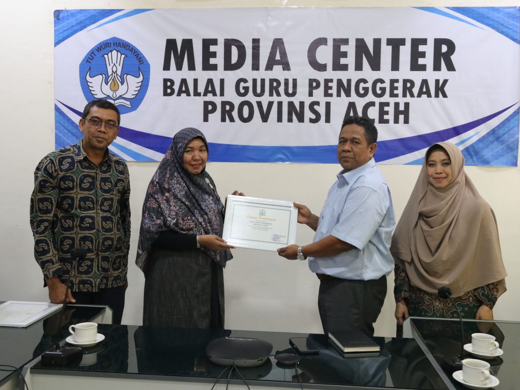 Harapan Disdikbud Aceh Tamiang kepada BGP Aceh : Adanya Pelatihan Seni dan Muatan Lokal untuk Guru SD di Kab. Aceh Tamiang