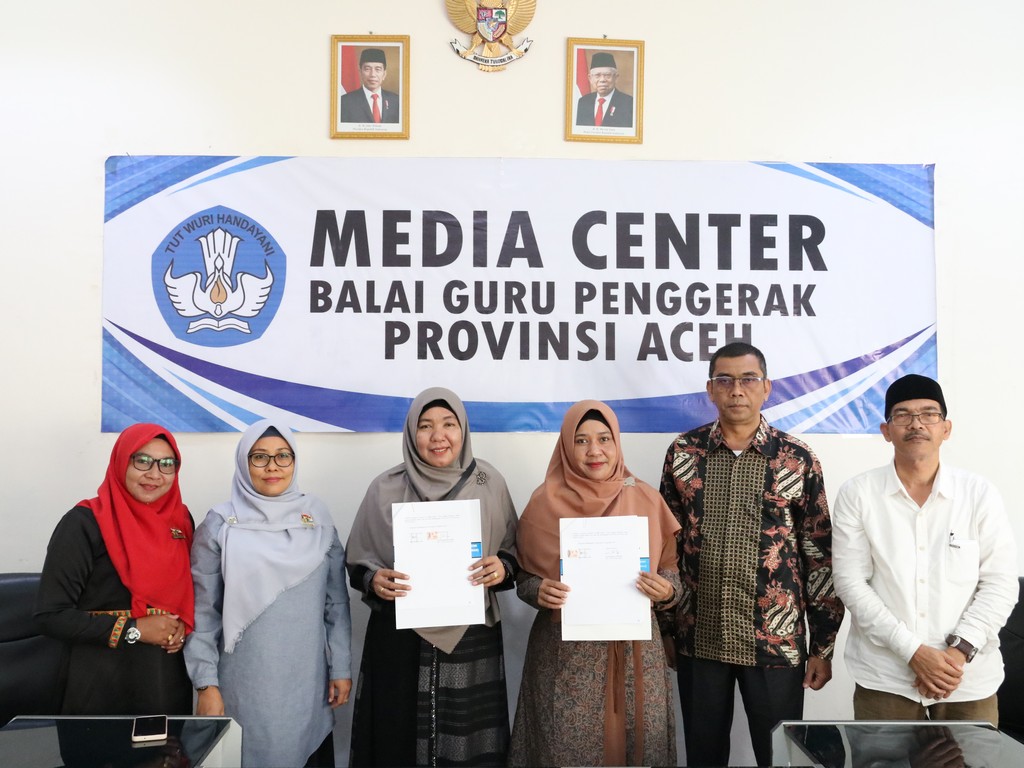 Penandatanganan Nota Kesepakatan antara HIMPAUDI Aceh dengan Balai Guru Penggerak Provinsi Aceh