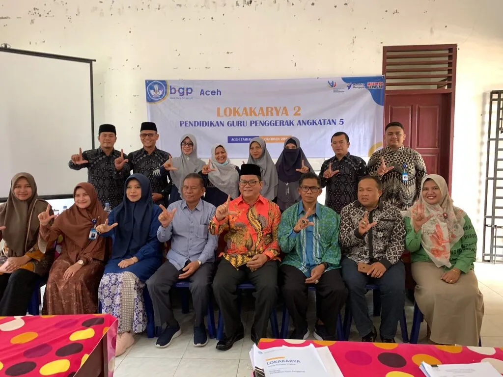 Balai Guru Penggerak Provinsi Aceh Menyelenggarakan Lokakarya 2 Pendidikan Guru Penggerak di Kab. Aceh Tamiang
