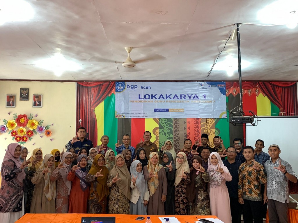 Lokakarya 1 Pendidikan Guru Penggerak  Angkatan 7 Kab. Aceh Timur