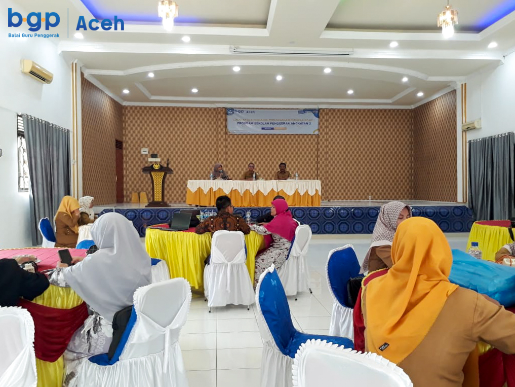Balai Guru Penggerak Provinsi Aceh Gelar Lokakarya Kurikulum Perencanaan Pembelajaran 2 Program Sekolah Penggerak Angkatan 2 Kab. Bireuen