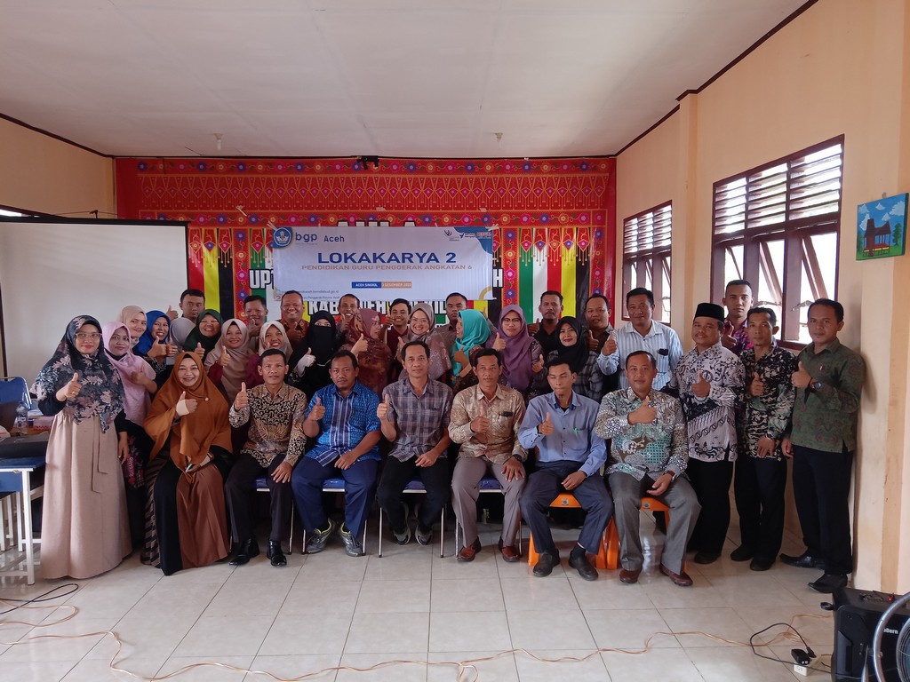 Lokakarya 2 Program Pendidikan Guru Penggerak Angkatan 6 Kab. Aceh Singkil