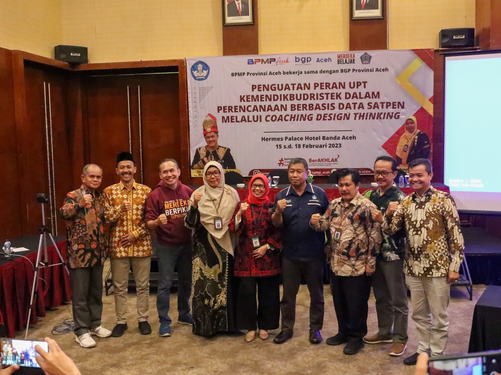 BGP Aceh Bersama BPMP Aceh Gelar Penguatan Peran UPT Kemdikbudristek dalam Perencanaan Berbasis Data Satuan Pendidikan