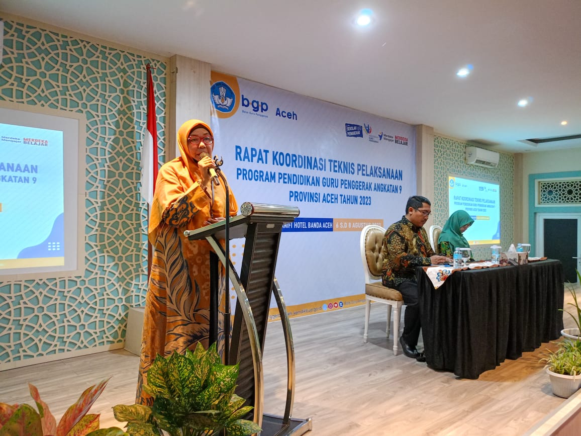 Mengawali Pendidikan Guru Penggerak Angkatan 9, BGP Provinsi Aceh Berkoordinasi dengan Dinas Pendidikan